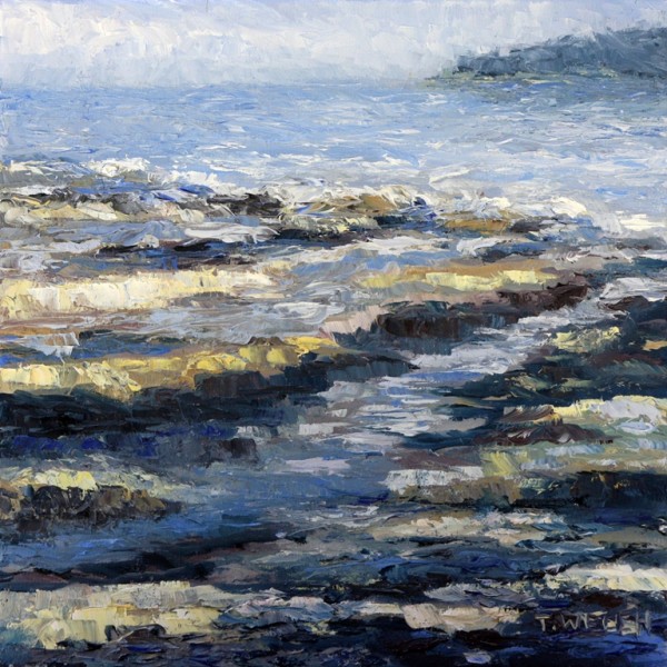 At the Beach Another Time by Terrill Welch 