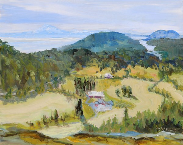 Morning Glenwood Farm Lookout by Terrill Welch