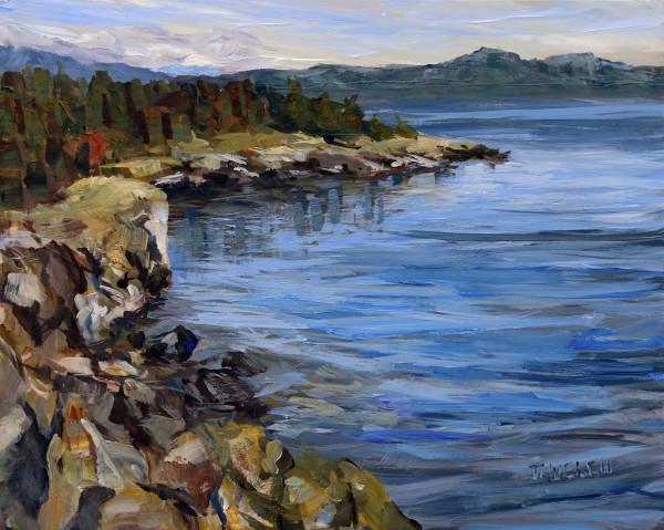 October Helliwell Cliffs by Terrill Welch 