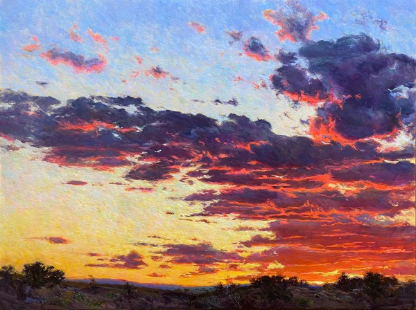 Crimson Sunset by Daniel Mundy