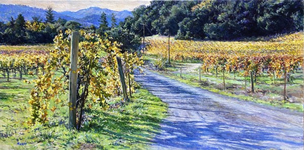 Fall Vineyard Afternoon by Daniel Mundy