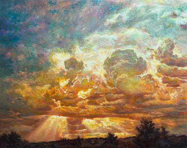 Radiant Light at Sunset by Daniel Mundy