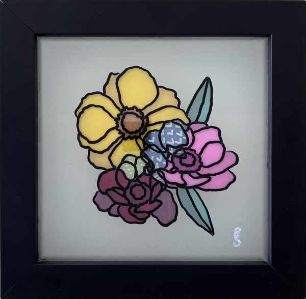 Anemone Blooms I by Artsy Elaine (Amanda Elaine Sadowski)