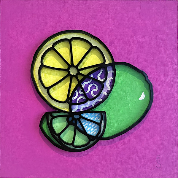 Lemon Lime by Amanda Elaine Sadowski (Elaine Stephenson Art & Design, LLC)