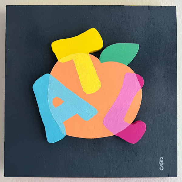 Peachy ATL 2 by Amanda Elaine Sadowski (Elaine Stephenson Art & Design, LLC)