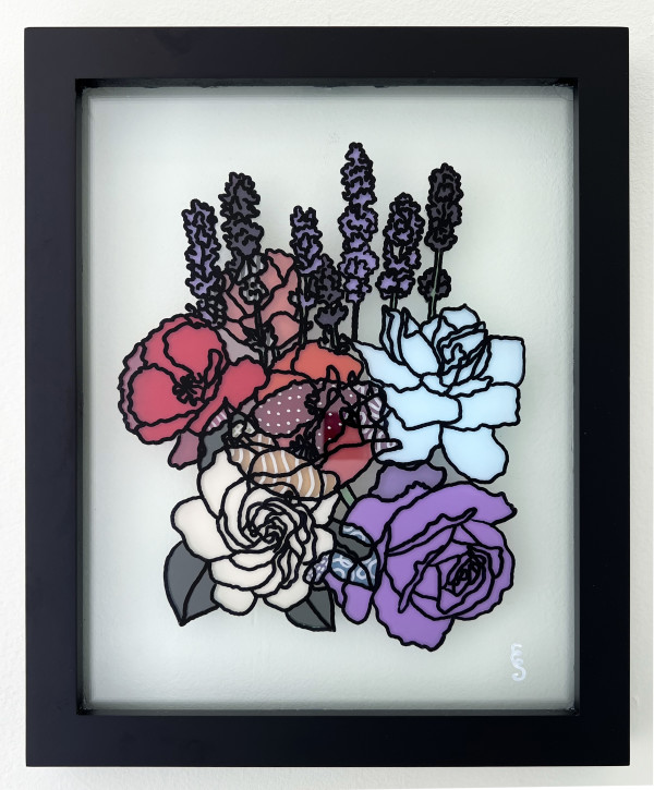 Summer Blooms by Elaine Stephenson Art & Design, LLC