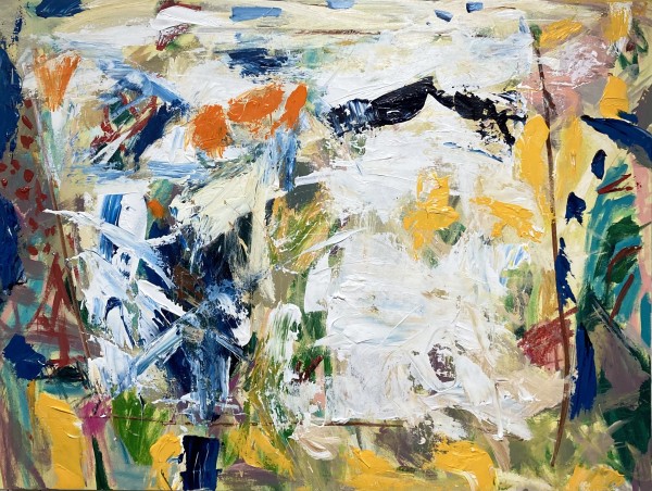 Vase and Blossoms in the Late Afternoon by Beckie Laughlin