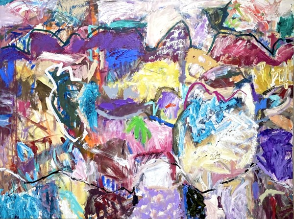 Purple Mountains by Beckie Laughlin