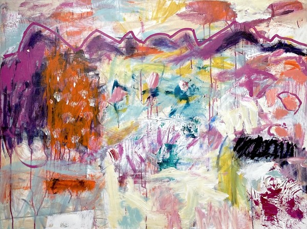 Majenta Peaks by Beckie Laughlin