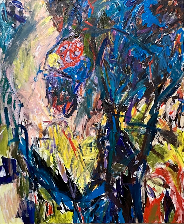 Woman in the Garden by Beckie Laughlin