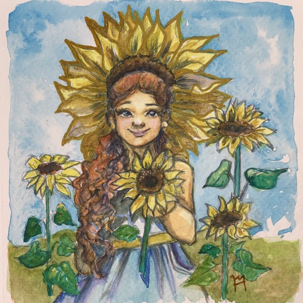 A Sunflower for You by Madeline Hanlon