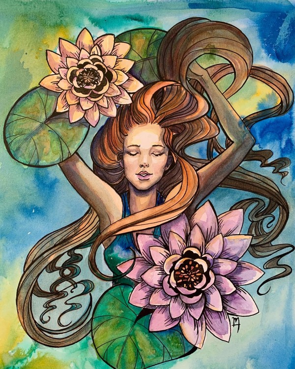 Lotus Dreamer by Madeline Hanlon