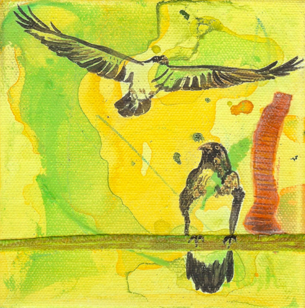 Ravens as Guardians of Land and Sky by Mary Rush, Image 1.