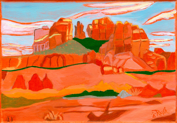 Presence - Cathedral Rock Sedona by Mary Rush