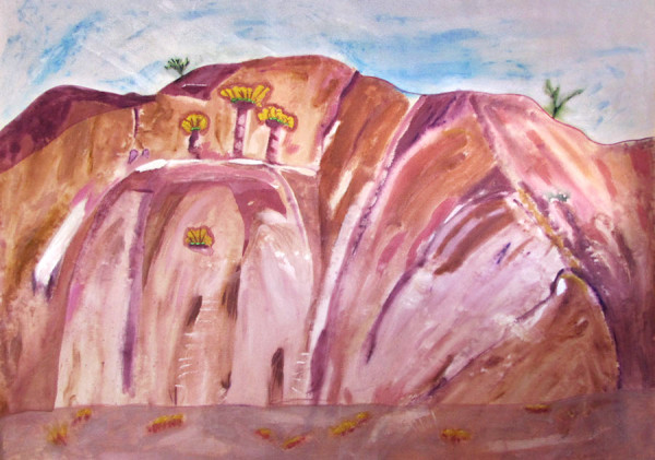 The Mountains Remain Silent as the Wind Howls Revisited by Mary Rush