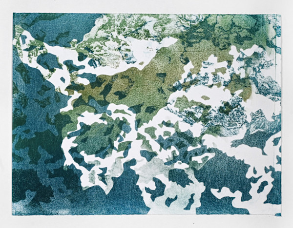 Bathymetry Studies 3/4 by Megan Broughton