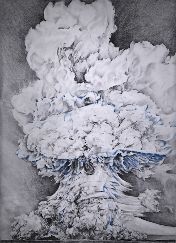 Blueprints: Hunga Tonga–Hunga Haʻapai Volcano, 2022/Bikini Atoll, 1946 by Megan Broughton, Image 1.