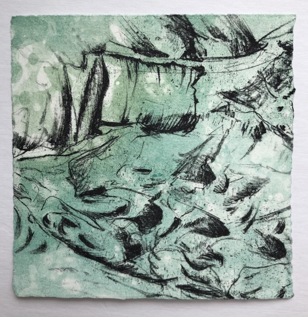 Glacial Lagoon Study #3 by Megan Broughton