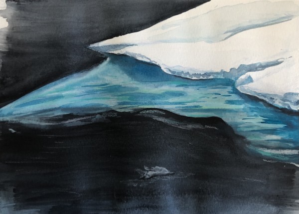 Underwater Iceberg III by Megan Broughton