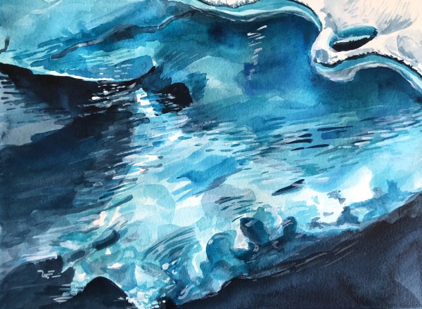 Underwater Iceberg VI by Megan Broughton