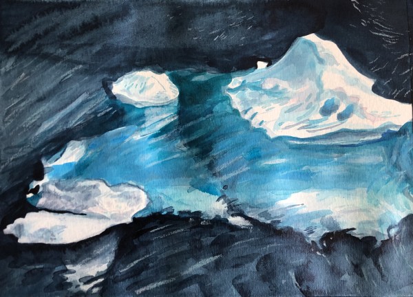Underwater Iceberg VII by Megan Broughton