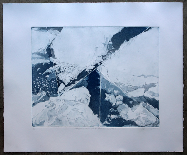 Svalbard 79.75° North: Pack Ice II State I 10/10 by Megan Broughton