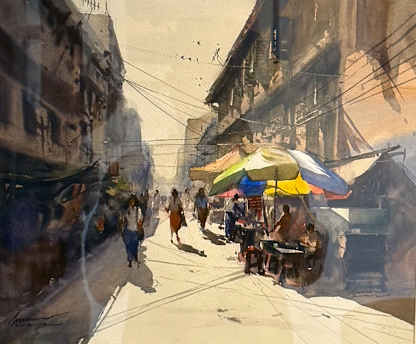Yangon Downtown by Aung Htet Lwin