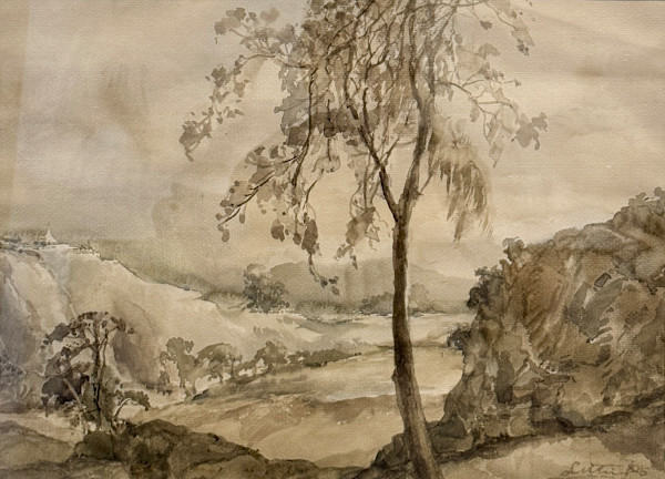 Monywa (2005) by Lu Tin. (b.1930-2006)