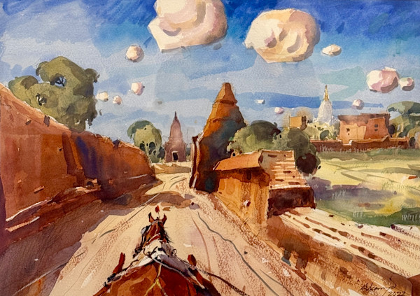 Min Nan Thu, Bagan (2022) by Arkar Myo