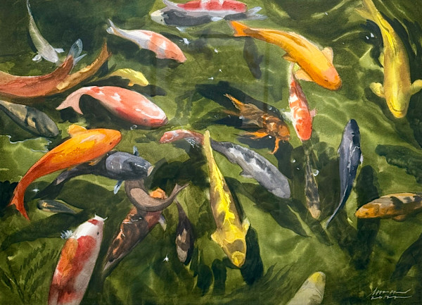 Koi (2022) by Aung Htet Lwin