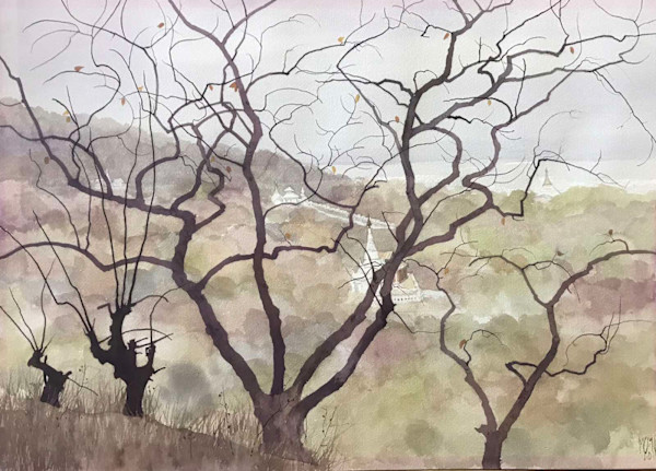Mandalay Hill (2011) by Moe Nyo (b. 1976)
