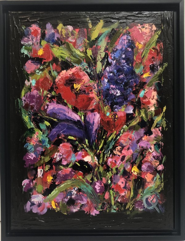 Blossoming Garden by Cindy Flynn