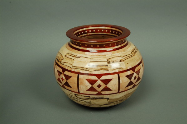 518 Segmented Vase by Allen Money