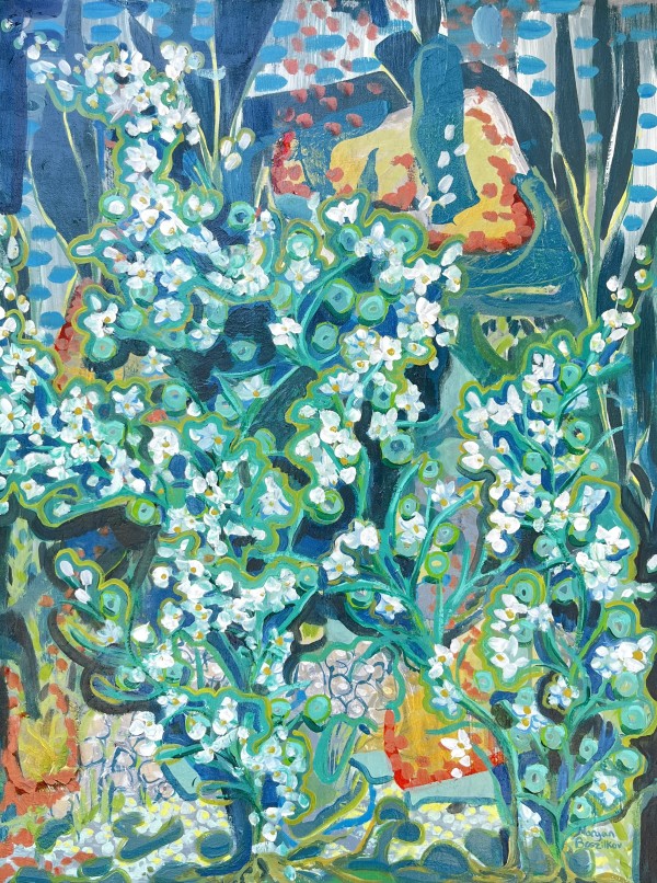 Abundance in Blue and Green by Morgan Boszilkov