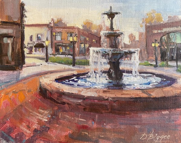 Grand Fountain by Donna Biggee