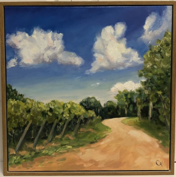 Vines on the Dusty Road by Cindy Flynn