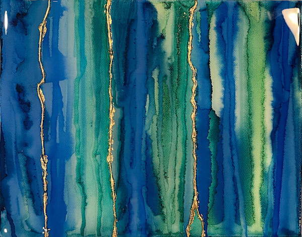 The River Flowing I by Melissa Flattery
