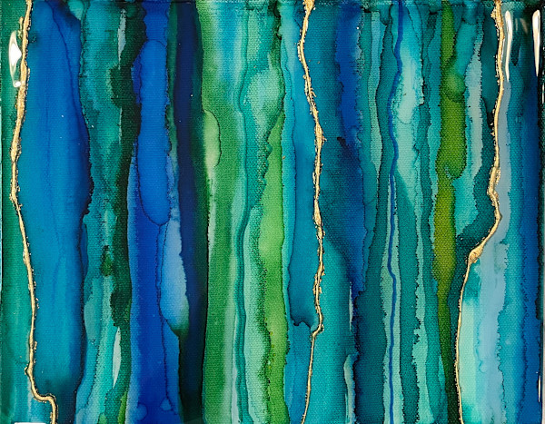 The River Flowing II by Melissa Flattery