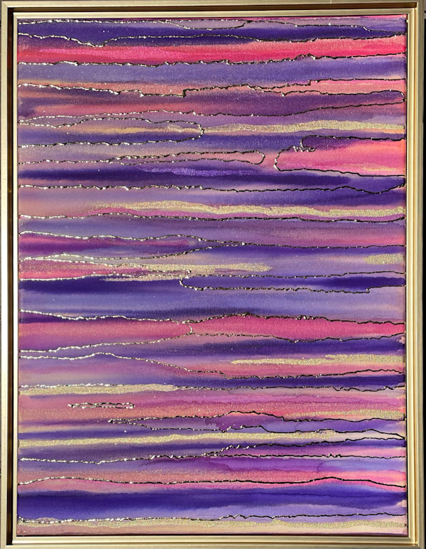 Sunset on the Toe River by Melissa Flattery