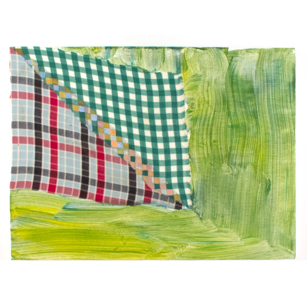 Gingham 4: Green by Bruce Price