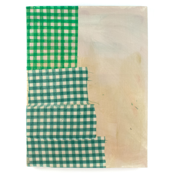 Gingham 6: Green by Bruce Price
