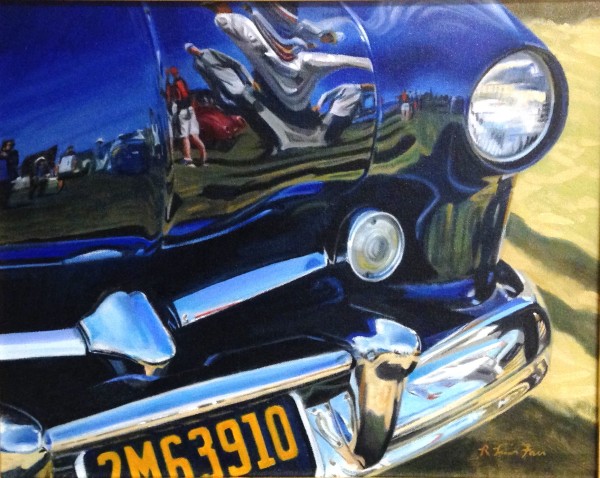 Reflections of a Car Show by Robin Farr