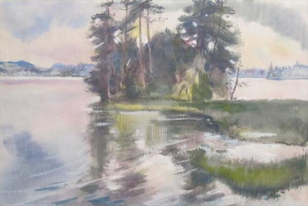 Early Morning Light by Harold (Hal) Burrows