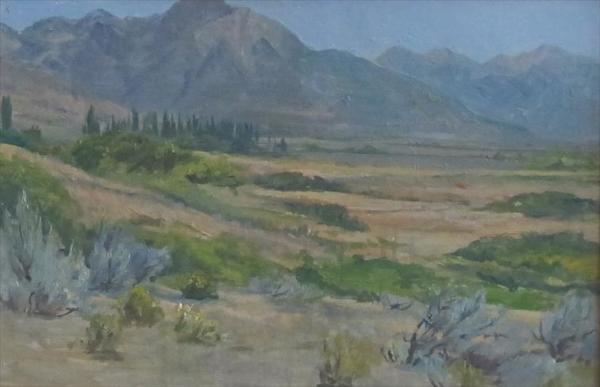 Untitled (Mountain Field Scene) by J. Leo Fairbanks