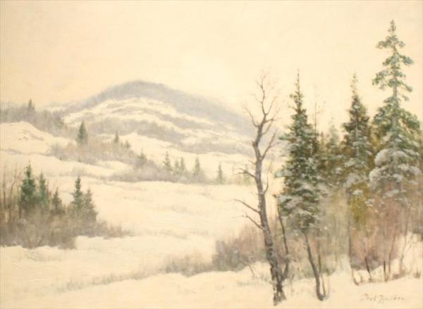 Winter Scene by "Paul" Paulmar Fjellboe
