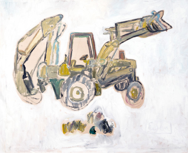 Backhoe Painting