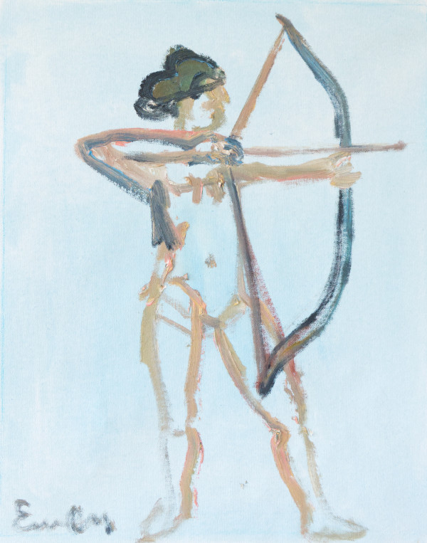 Huntress 3 (Bow and Arrow) by Anne-Louise Ewen