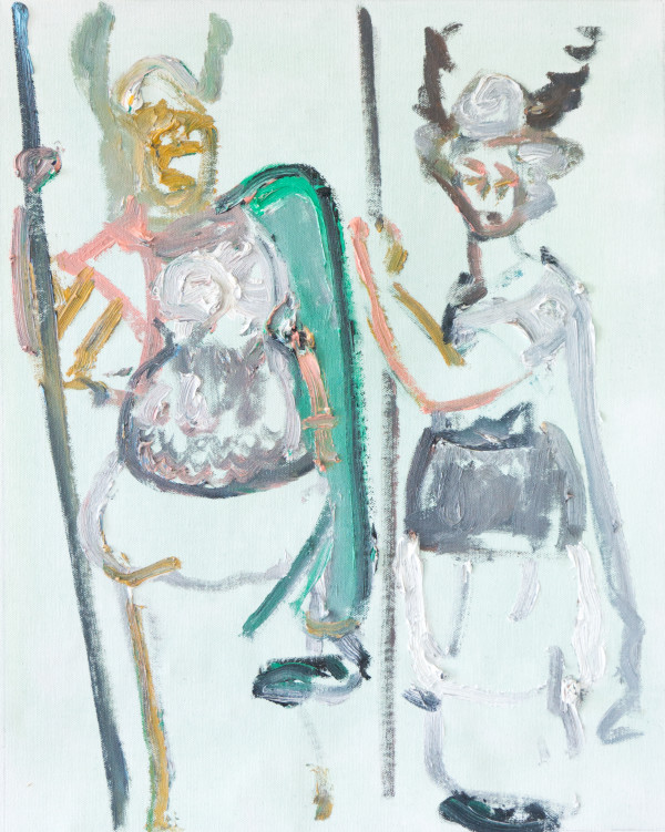 Two Valkyries Waiting #1