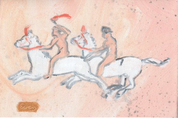 Horserace (Fragment Series) by Anne-Louise Ewen