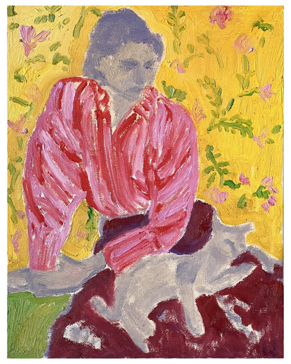 Cat Painting: Those Who Will Play With Cats Must Expect To Be Scratched by Anne-Louise Ewen